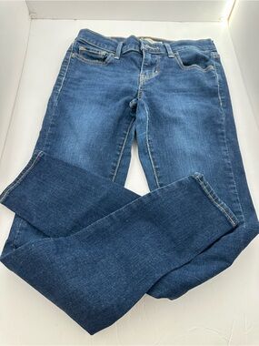 Levi's Women's Dark Blue Skinny Jeans Size 25